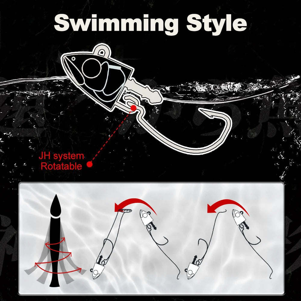Señuelo de pesca de silicona suave Hunthouse Barre T. Minnow 70/85/100/110/125/135/155mm para lubina y lucio LW216