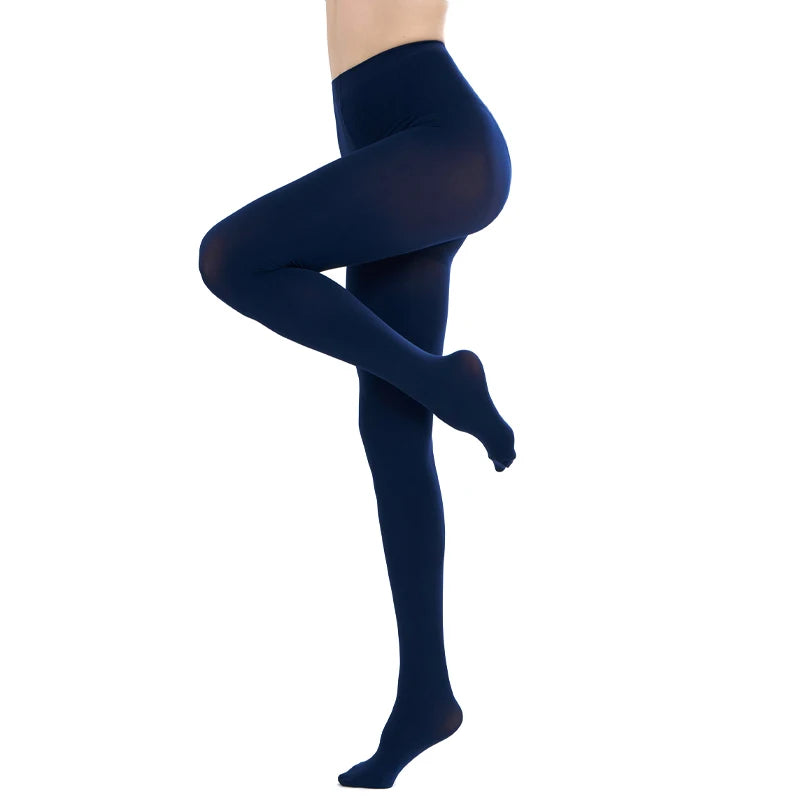 Medias largas sexis de talla grande para mujer, pantimedias de terciopelo de Color caramelo, medias elásticas grandes para primavera, verano y otoño, lencería escolar para chica
