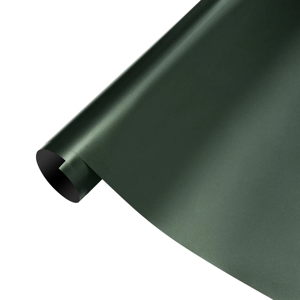 Pegatina para coche, película envolvente verde esmeralda mate, película de vinilo que cambia de Color para coche, envoltura libre de burbujas para mascotas, accesorios para coche, calcomanías de PVC para automóvil