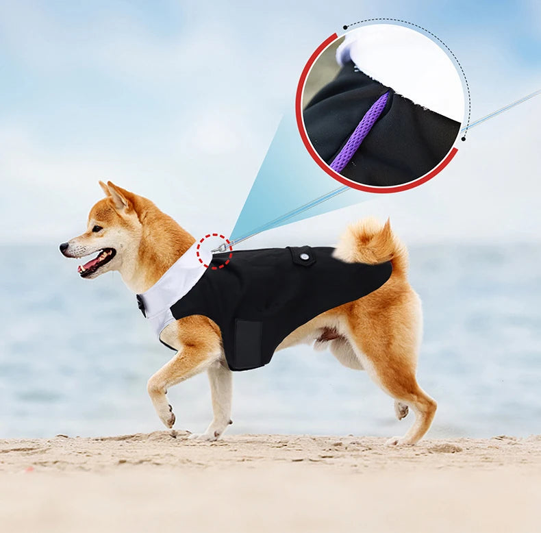 Esmoquin para perro y conjunto de Bandana, traje de fiesta de boda, camisa Formal de pajarita para perro y Príncipe