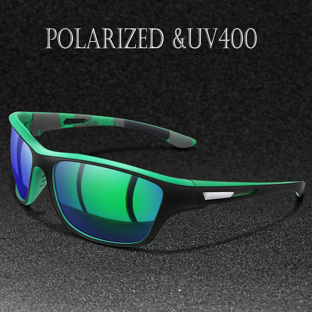 Gafas de sol polarizadas para pescar para hombre y mujer, lentes de sol antideslumbrantes UV400 para ciclismo, conducción, senderismo, 1 unidad