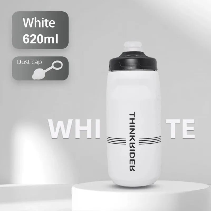 ThinkRider-botella de agua para bicicleta de montaña y carretera, botella de plástico portátil de gran capacidad para deportes al aire libre, 620ml/750ml