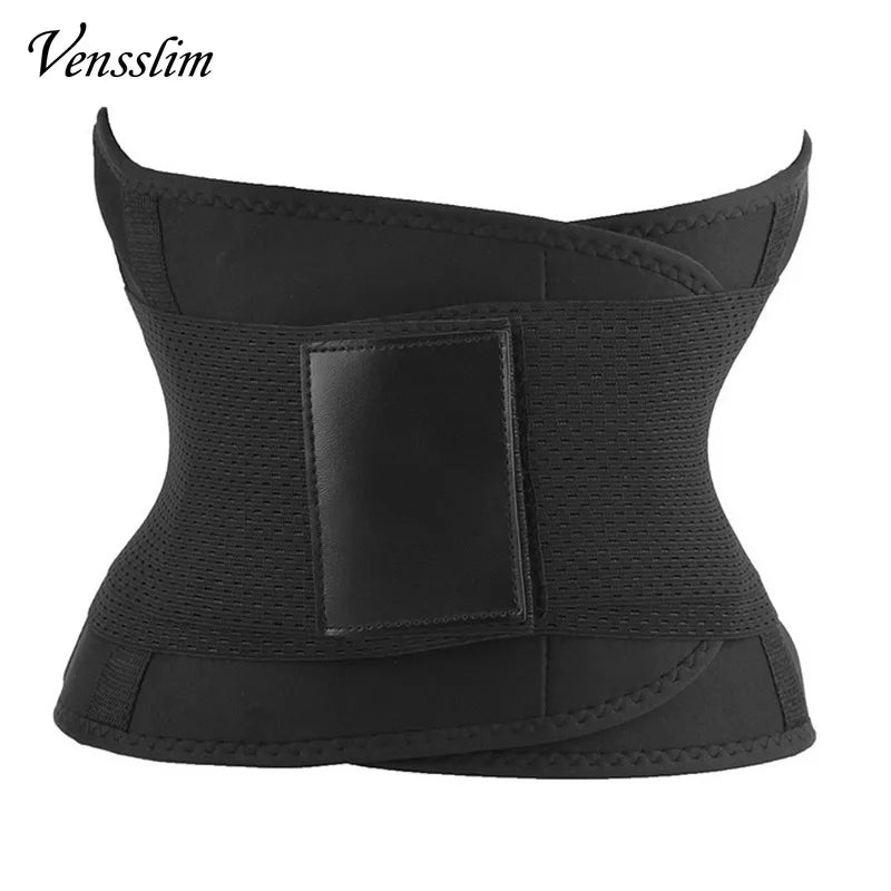 Vensslim mujeres Sauna sudor Abdomen recortador cinturón cintura entrenador adelgazante cuerpo Shaper corsé entrenamiento vientre delgado quemador de grasa fajas
