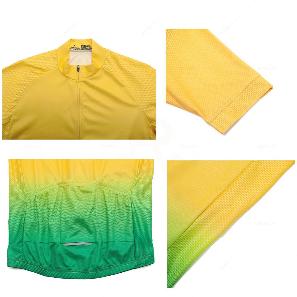 Conjunto de ropa de Ciclismo profesional para Hombre, Maillot de verano para bicicleta de montaña, MTB