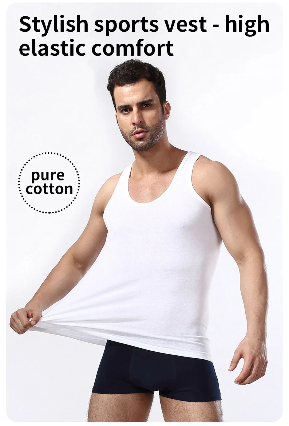 Chalecos de algodón de talla grande para hombres, moda deportiva para jóvenes, tallas europeas y americanas