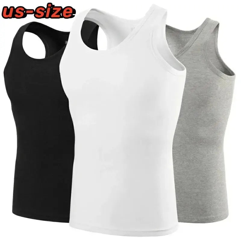 Chalecos de algodón de talla grande para hombres, moda deportiva para jóvenes, tallas europeas y americanas