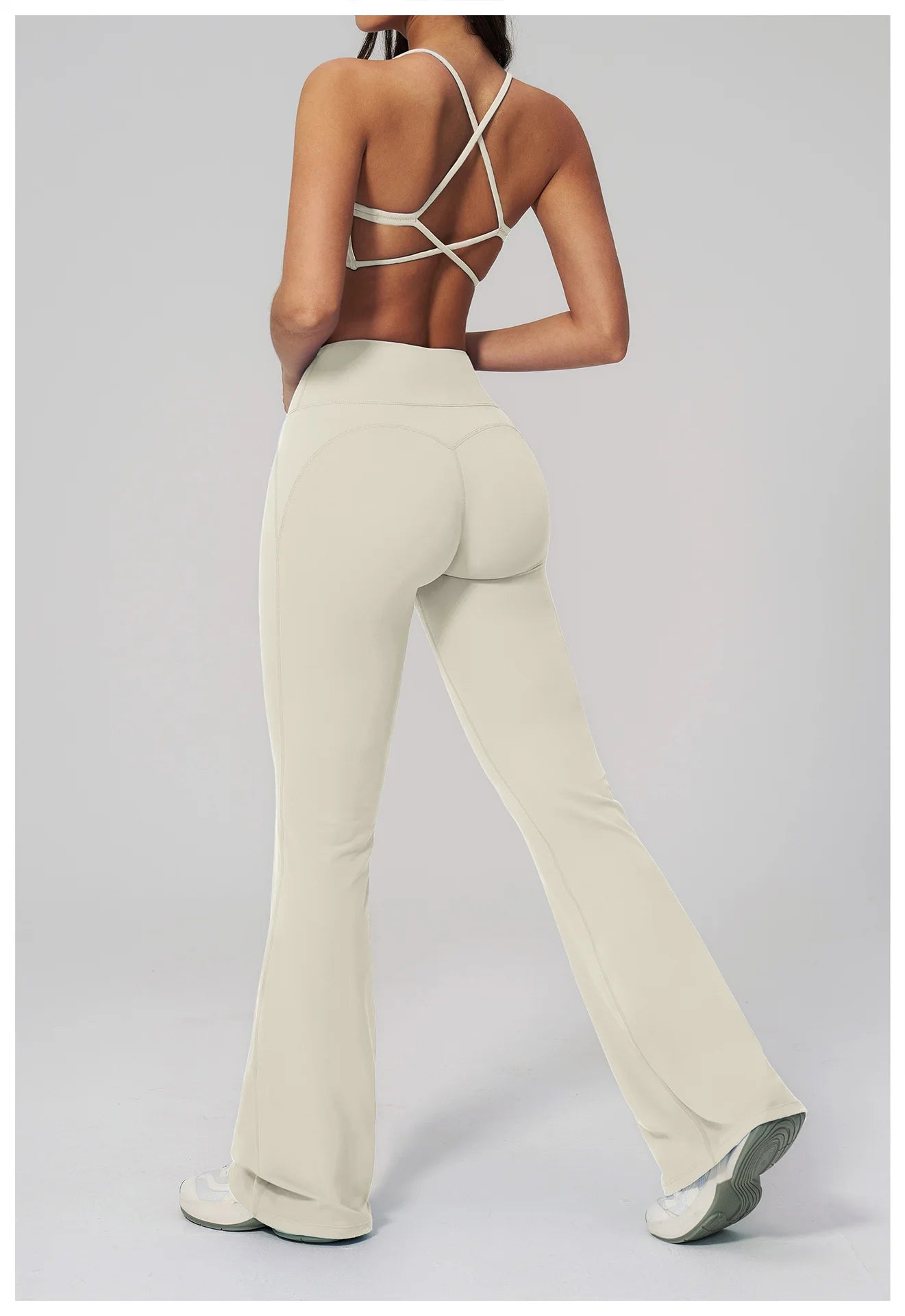 Conjunto de Yoga para Mujer, Ropa Deportiva, Conjunto de Gimnasio y Fitness, 2 Piezas, Leggings para Correr, Sujetador Deportivo Transpirable, Ropa Deportiva Femenina
