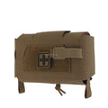Bolsa táctica de primeros auxilios médicos, bolsas compactas para traumatismos al aire libre, IFAK para caza, chaleco Airsoft, portador de placa