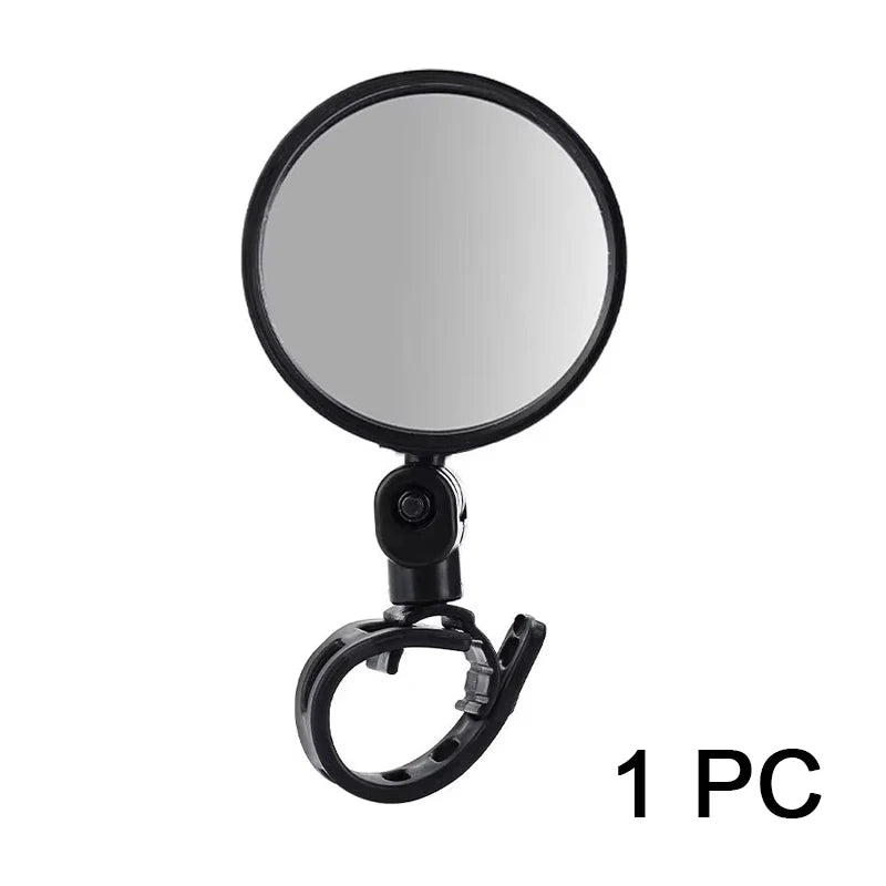 Espejo retrovisor para bicicleta, espejos retrovisores universales giratorios ajustables de 360 grados para manillar de ciclismo, para bicicleta de montaña y carretera, 1/2 Uds.
