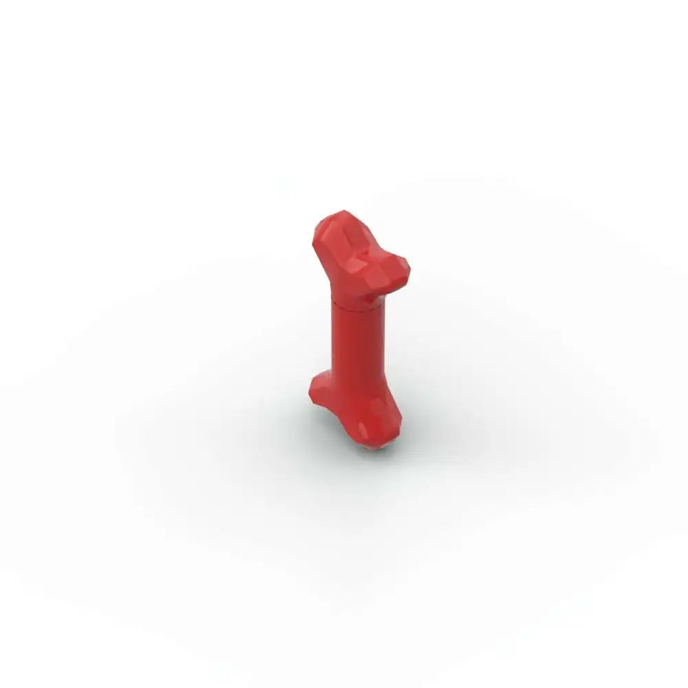 MOC-bloques de construcción de huesos blancos para niños, juguete de ladrillos para armar de perro corto, con diseño de tumba antigua, ideal para regalo de cumpleaños, código 93160, compatible con 10 piezas