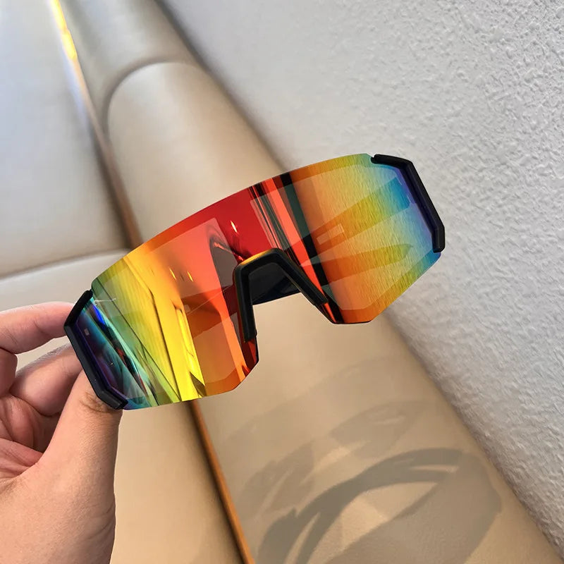 Gafas antiluz para senderismo y ciclismo, 2 uds., UV400, Protector de ojos a prueba de arena, gafas para deportes al aire libre, lentes antiradiación