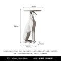 Esculturas de perros grandes para decoración del hogar, mesa de centro, sala de estar, adornos de suelo, bandeja de almacenamiento, estatua, accesorios de decoración del hogar Nórdico