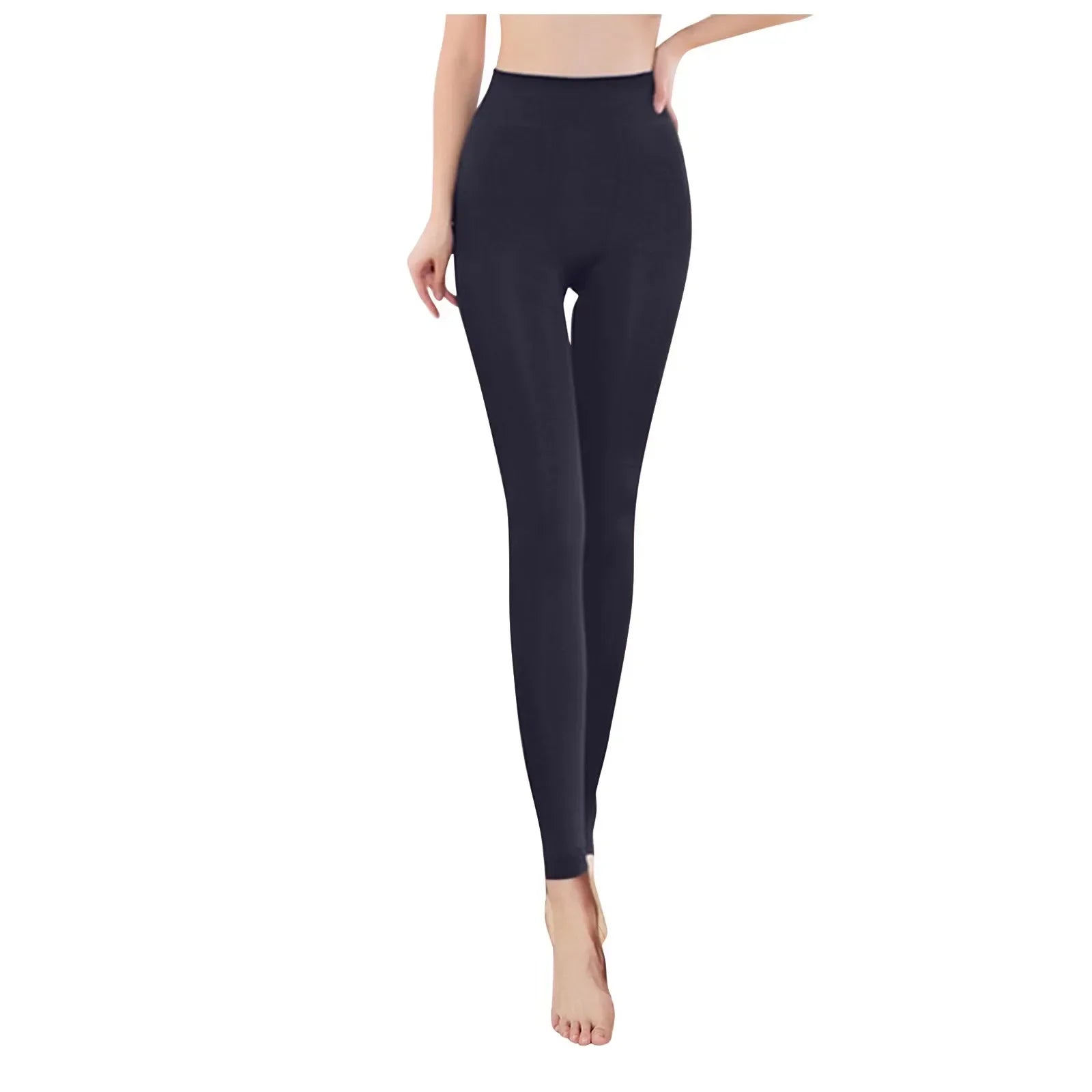 Medias térmicas de invierno para mujer, pantimedias de terciopelo transparente con forro polar, mallas gruesas y cálidas con capa interior de felpa