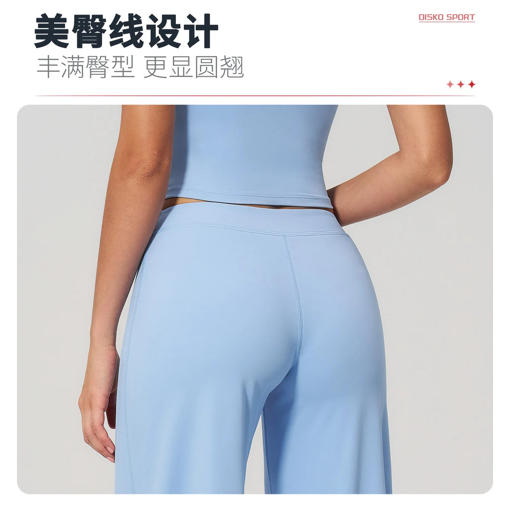 Conjunto Deportivo de Yoga para Mujer, Conjunto de Dos Piezas, Pantalones y Top, Ropa Deportiva para Gimnasio, Yoga y Entrenamiento