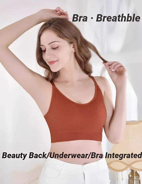 Sujetadores sexis sin costuras para mujer, Bralette transpirable de copa completa, sujetador para dormir sin aros, Top de tubo deportivo de alta calidad