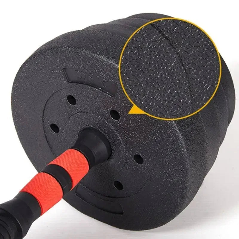 Juego de mancuernas y barra ajustables, pesas de 10 kg, 15 kg, 20 kg, 30 kg, 40 kg, 50 kg, mancuernas para gimnasio y hogar, aptas para hombres