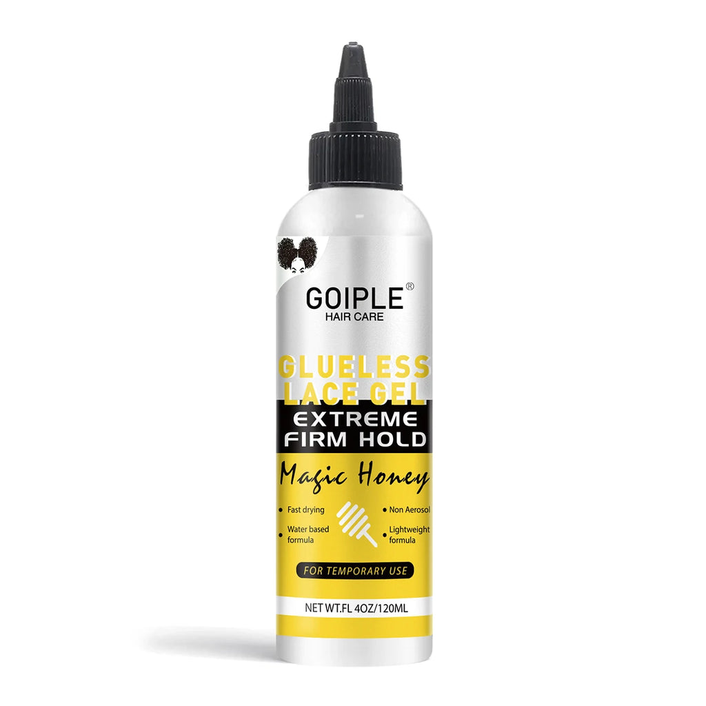 GOIPLE Gel Adhesivo para Encaje sin Pegamento, Lavable, 2 fl.oz, Fijación Extrema, Fórmula Ligera a Base de Agua, Adhesivo No Aerosol para Uso Temporal