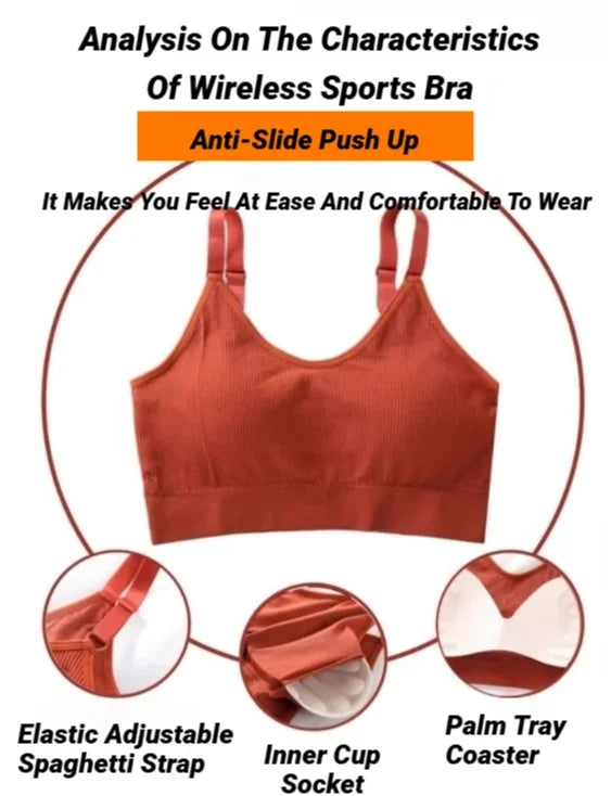 Sujetadores sexis sin costuras para mujer, Bralette transpirable de copa completa, sujetador para dormir sin aros, Top de tubo deportivo de alta calidad