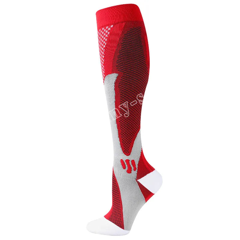 Calcetines de compresión para correr, calcetines deportivos para enfermería médica, 20-30mmHg, para viajes en vuelo, embarazo, Edema, Diabetes, venas varicosas