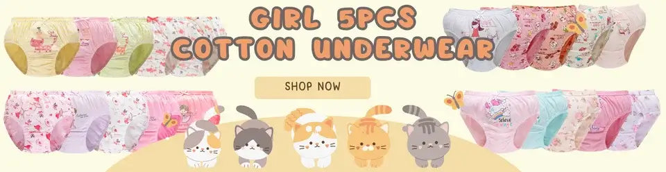 2/5/10 Uds bragas de algodón para niñas lindo gato unicornio Arco Iris varios patrones de dibujos animados calzoncillos para niñas ropa interior cómoda y suave para niños