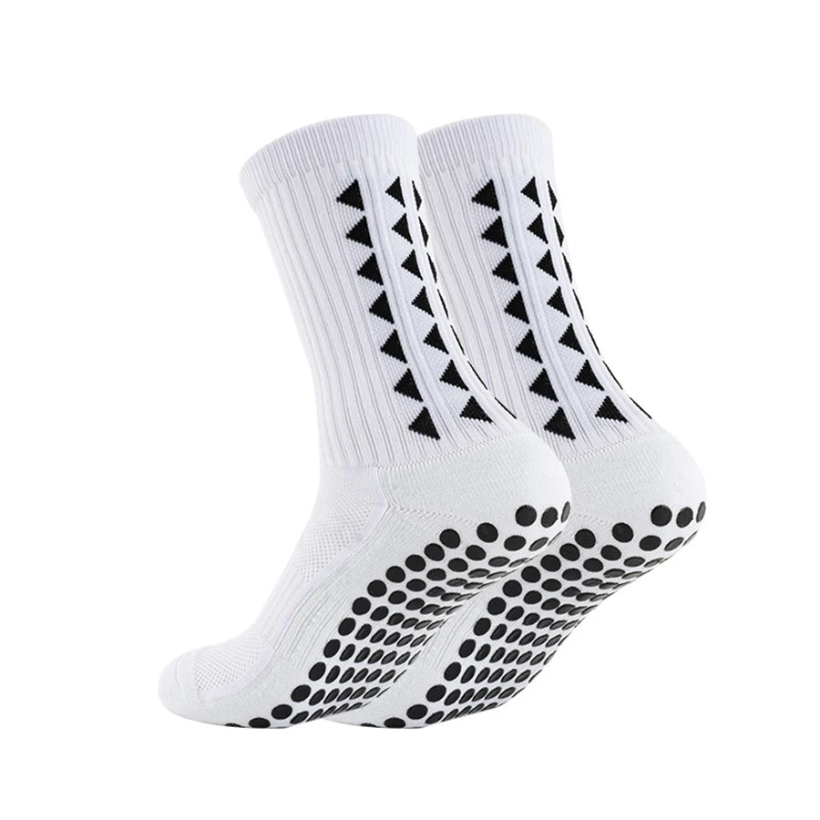 6 pares de calcetines de fútbol para hombres y mujeres, calcetines deportivos con parte inferior de toalla, calcetines deportivos para rugby, fútbol, ciclismo, correr, ejercicio, calcetines atléticos