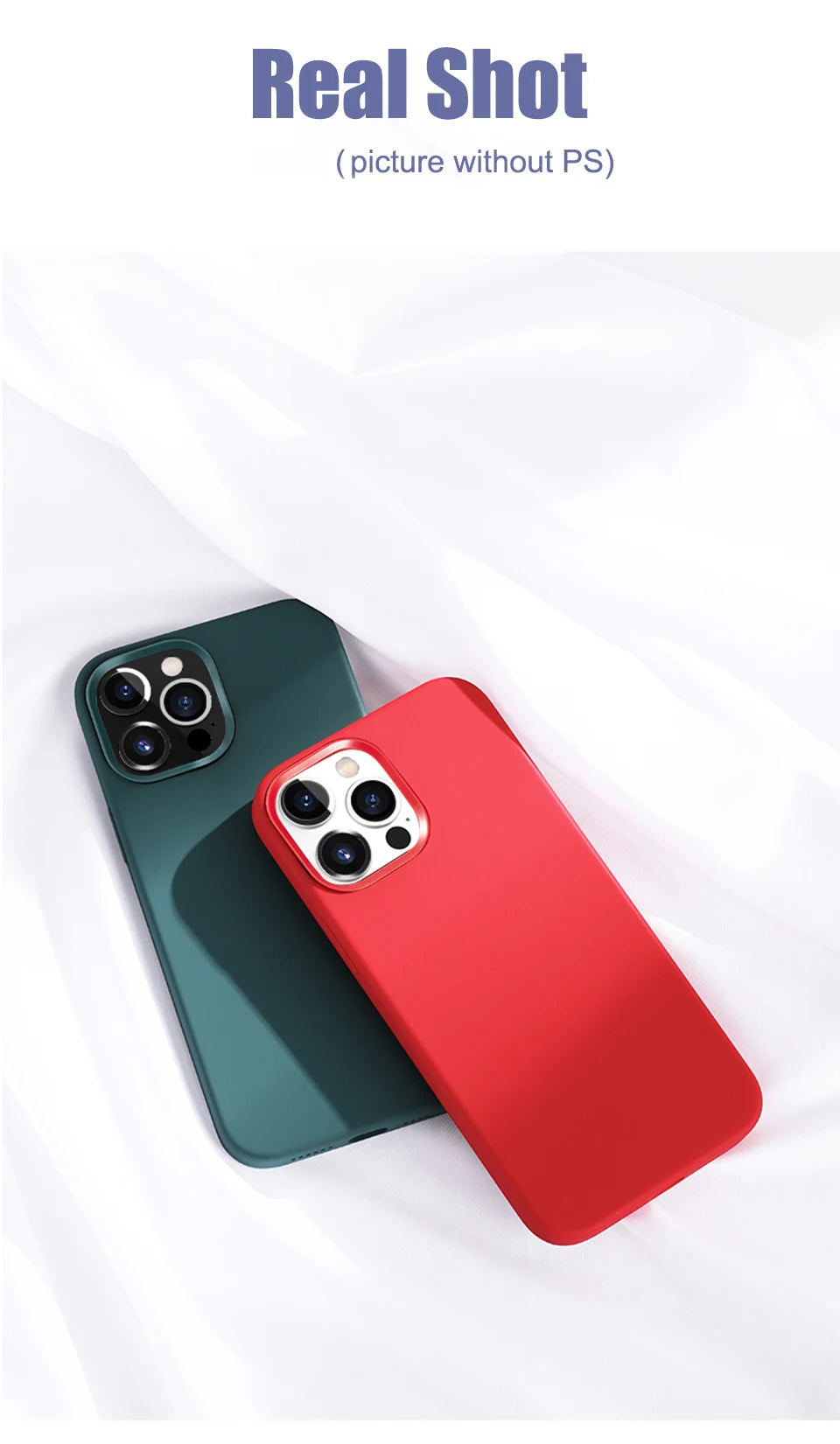Funda de teléfono de silicona líquida de lujo para APPLE iPhone 11 13 12 14 15 16 Pro Max fundas para iPhone 15 Plus funda protectora a prueba de golpes