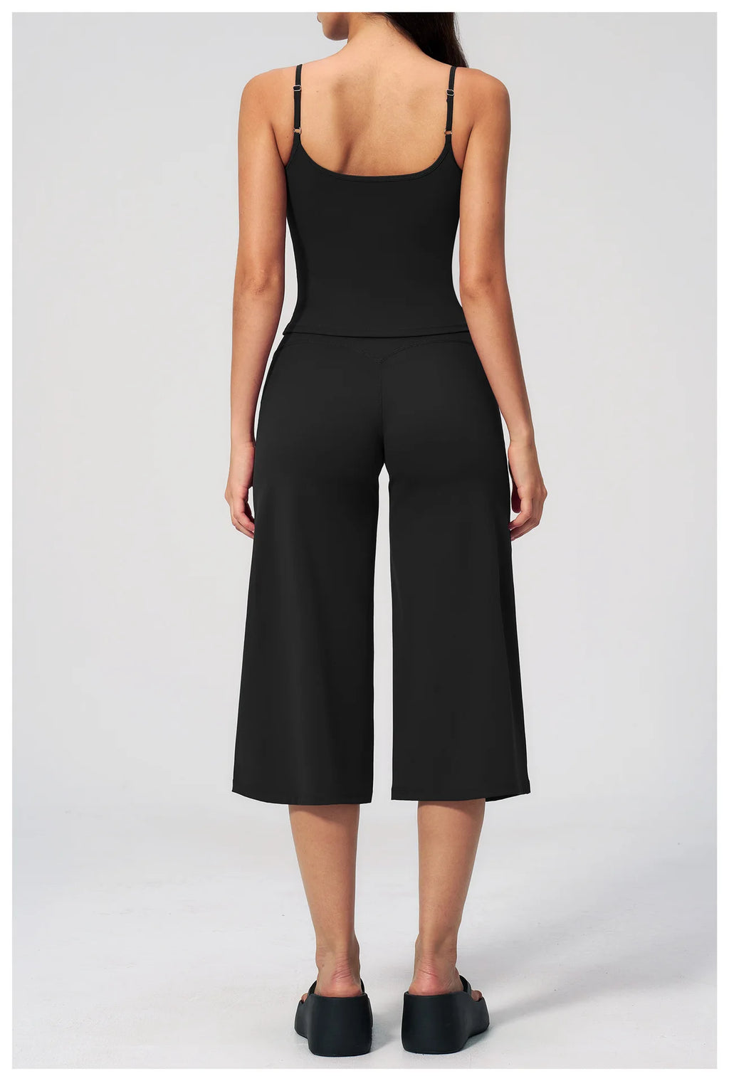 Conjunto Deportivo de Yoga para Mujer, Conjunto de Dos Piezas, Pantalones y Top, Traje Deportivo para Gimnasio, Yoga y Entrenamiento