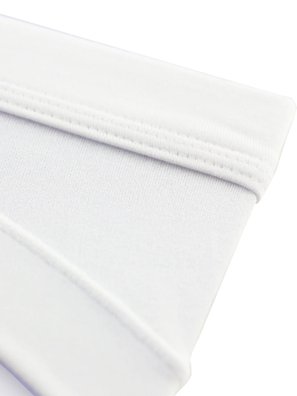 Calzoncillos cómodos para hombre en color blanco, con diseño convexo en U, ideales para esquí y uso diario.