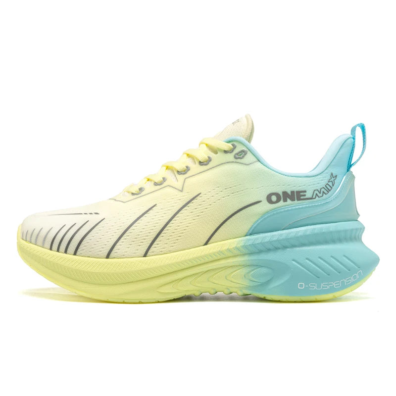 ONEMIX-zapatillas de deporte transpirables para mujer, zapatos deportivos de amortiguación a la moda, color negro, 2024