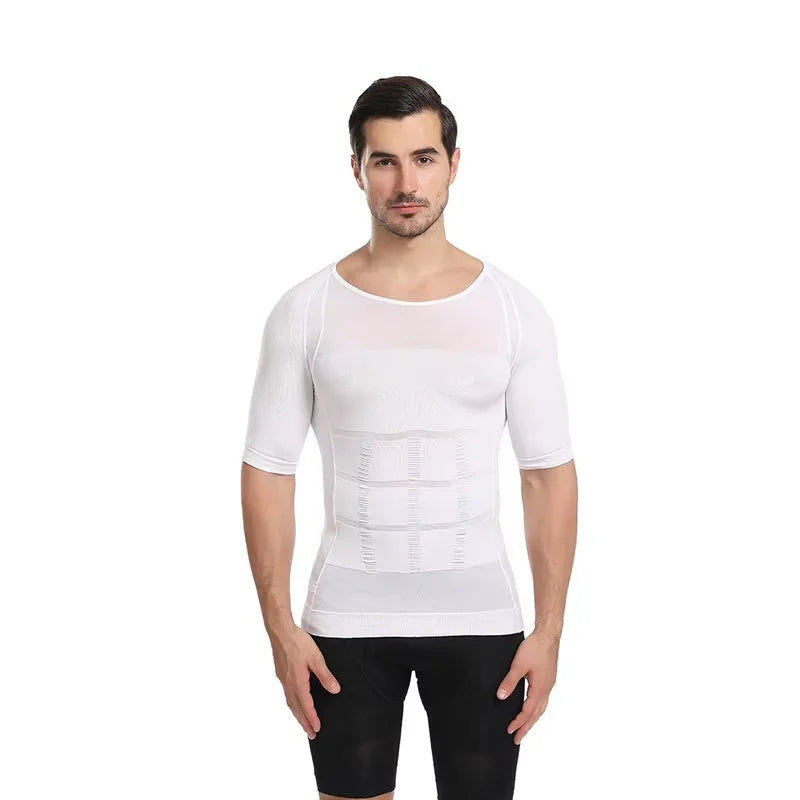 2/1 chaleco adelgazante para hombre, Body adelgazante, corsé de cintura adelgazante, chaleco adelgazante, ropa moldeadora adelgazante con recorte de barriga