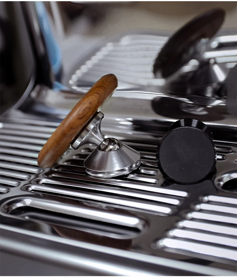 Espejo de disparo de extracción de Espresso, monitoreo magnético, portafiltro sin fondo, lente, tasa de flujo, observación, accesorios para máquina de café