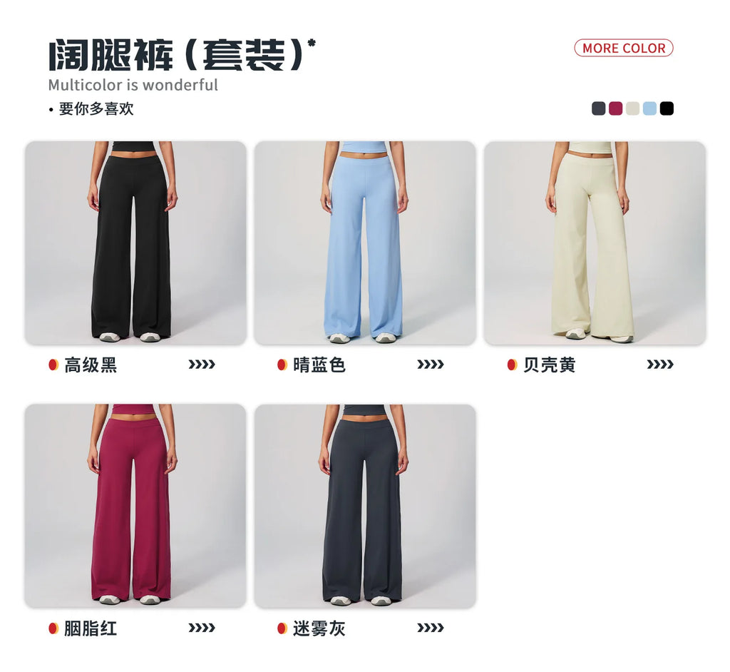 Conjunto Deportivo de Yoga para Mujer, Conjunto de Dos Piezas, Pantalones y Top, Ropa Deportiva para Gimnasio, Yoga y Entrenamiento