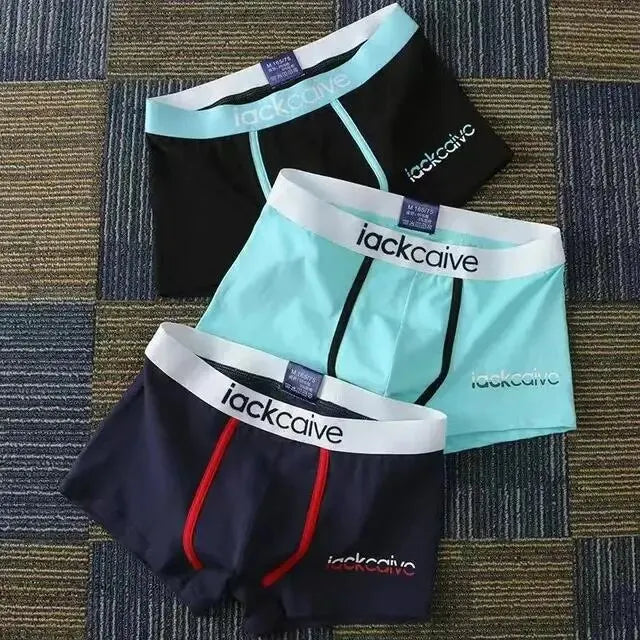 3 uds bragas masculinas ropa interior de algodón para hombres Boxers transpirables Boxer para hombre calzoncillos estampados pantalones cortos cómodos ropa interior para hombres M-3XL