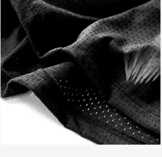 Camisetas sin mangas de malla de seda helada para hombre, camiseta sin mangas transparente para culturismo, chaleco de Fitness, camisetas musculosas de malla para hombre, 1 ud.