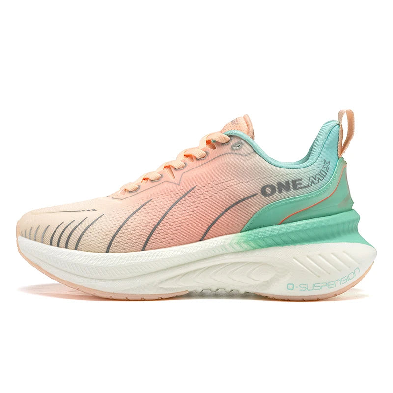 ONEMIX-zapatillas de deporte transpirables para mujer, zapatos deportivos de amortiguación a la moda, color negro, 2024