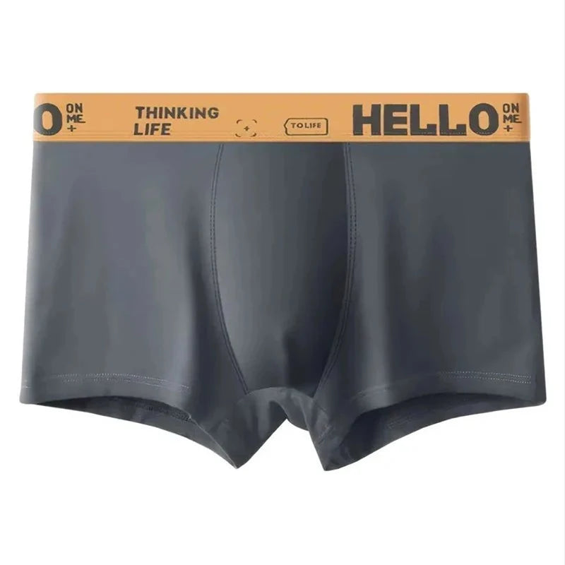 5 pzs ropa interior masculina boxers sexy calzoncillos cómoda transpirable moda chicos bragas ropa interior boxershorts hombre