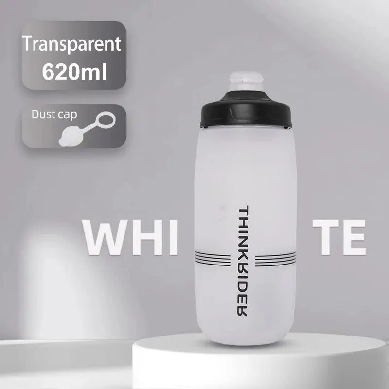 ThinkRider-botella de agua para bicicleta de montaña y carretera, botella de plástico portátil de gran capacidad para deportes al aire libre, 620ml/750ml