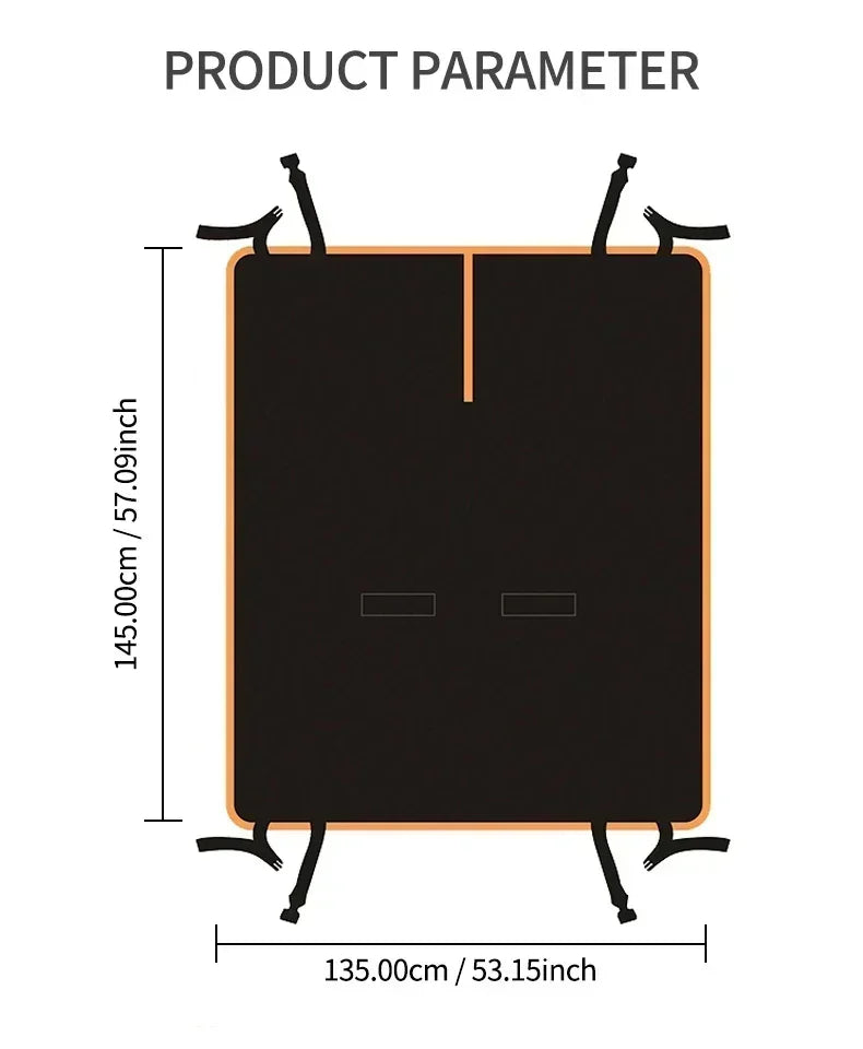 Funda Protectora Premium para Asiento de Coche para Perros, de Tela Oxford, Resistente al Agua y a los Arañazos, Tipo Hamaca, para Autos, Camionetas y SUVs