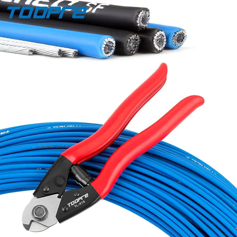 TOOPRE-Alicates de línea de bicicleta de montaña, alicates de corte de bicicleta, freno, tubo de línea de velocidad Variable, cable interno, alicates multifuncionales
