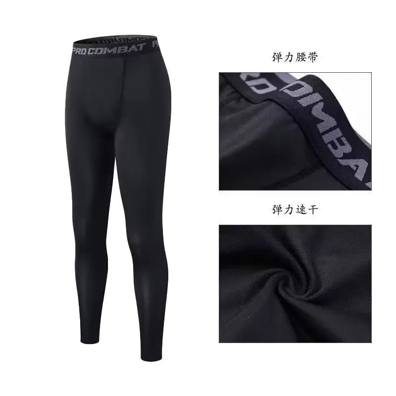 Leggings de Compresión de Alto Rendimiento para Hombre, Mallas para Entrenamientos de Fitness, para un Mejor Rendimiento Físico y Comodidad al Correr