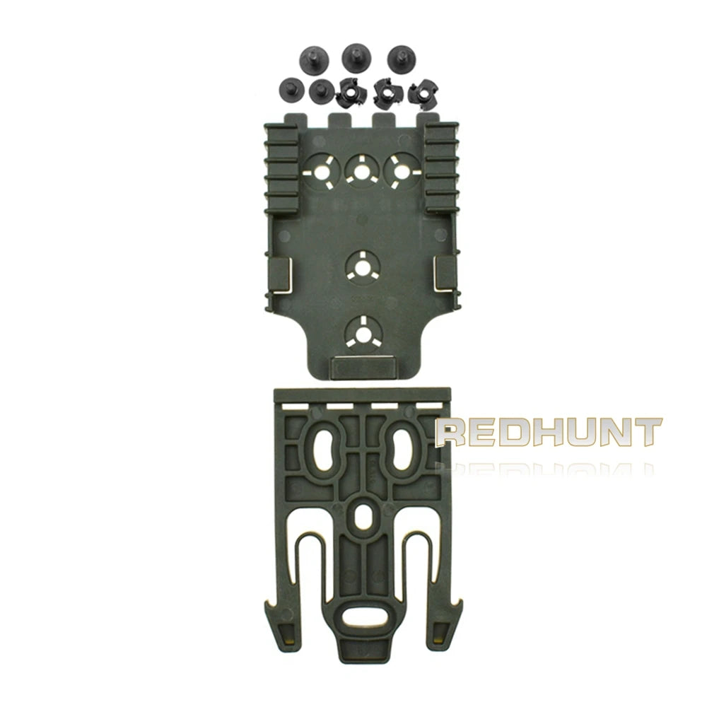 QLS Kit de accesorios para funda de pistola, adaptador de funda de pistola, Kit de sistema de bloqueo rápido con polímero QLS 19 y 22