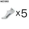 5 pares de calcetines tobilleros de alta calidad para hombre, calcetines deportivos de algodón transpirables, calcetines de malla informales atléticos de verano de corte fino corto Sokken talla 38-45