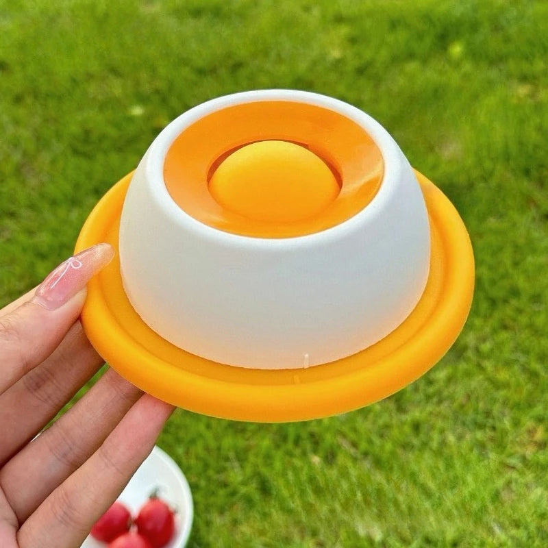 Comedero para Gatos con Compartimento Oculto para Agua y Comida, Bonito Tazón para Comer, Comedero Lento para Perros, Accesorios para Mascotas