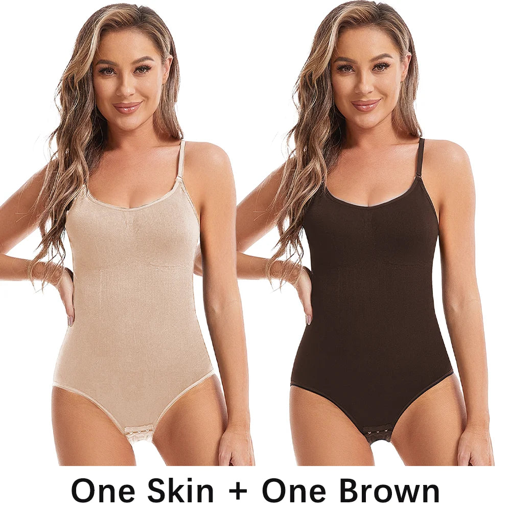 Envío Directo: Body Moldeador Sexy para Mujer, Sin Costuras, Levanta Glúteos, Suaviza la Figura, con Abertura en la Entrepierna, Alta Elasticidad