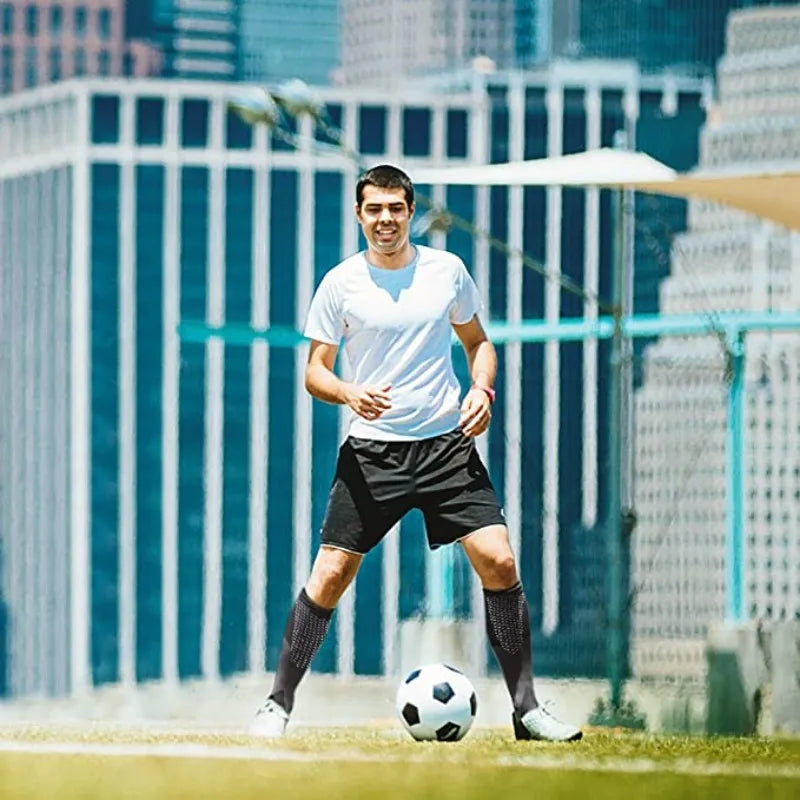 1 par de calcetines de compresión calcetines deportivos medias de enfermería médica previenen las venas varicosas calcetines embarazo enfermería atlético fútbol SOX