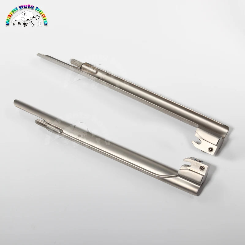 Laringoscopio de anestesia veterinaria, 5 cuchillas para animales, perros, gatos, clínica veterinaria, equipo hospitalar