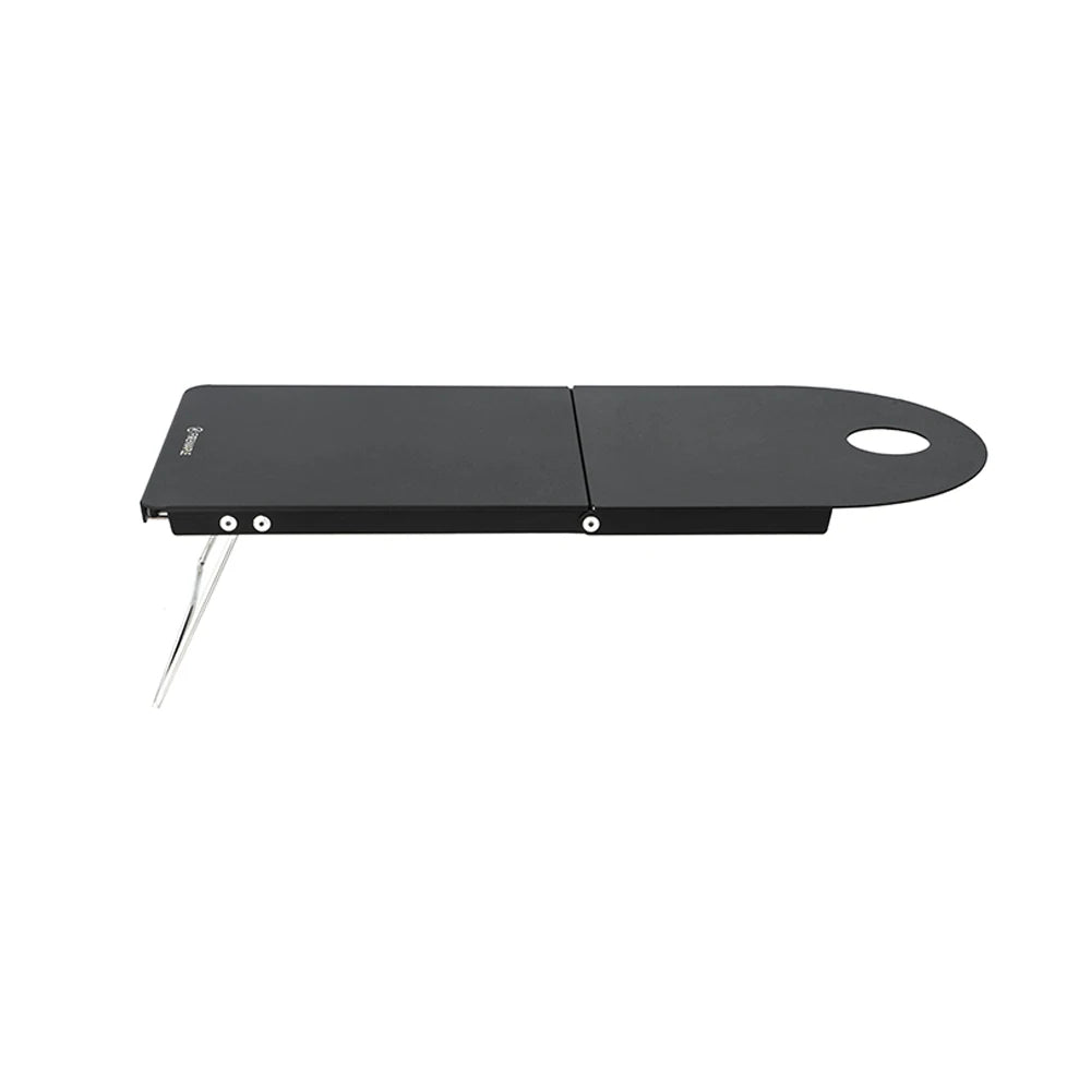 Mesa ultraligera de gasolina y arce de fuego, escritorio de aluminio plegable portátil para senderismo en solitario, Camping, viaje, quemador de Gas, mesa de estante 191g