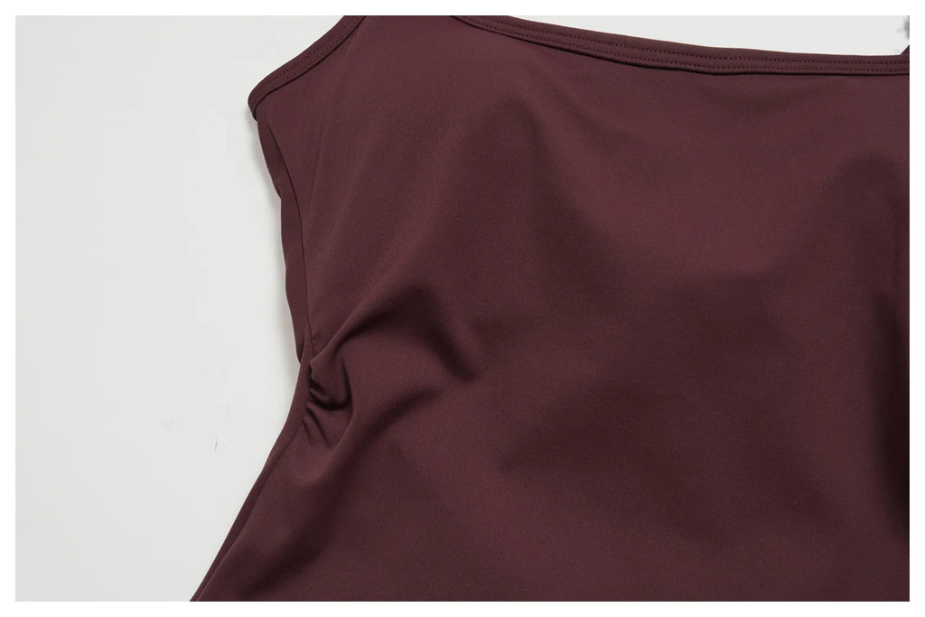 Conjunto Deportivo de Yoga para Mujer, Conjunto de Dos Piezas, Pantalones y Top, Traje Deportivo para Gimnasio, Yoga y Entrenamiento