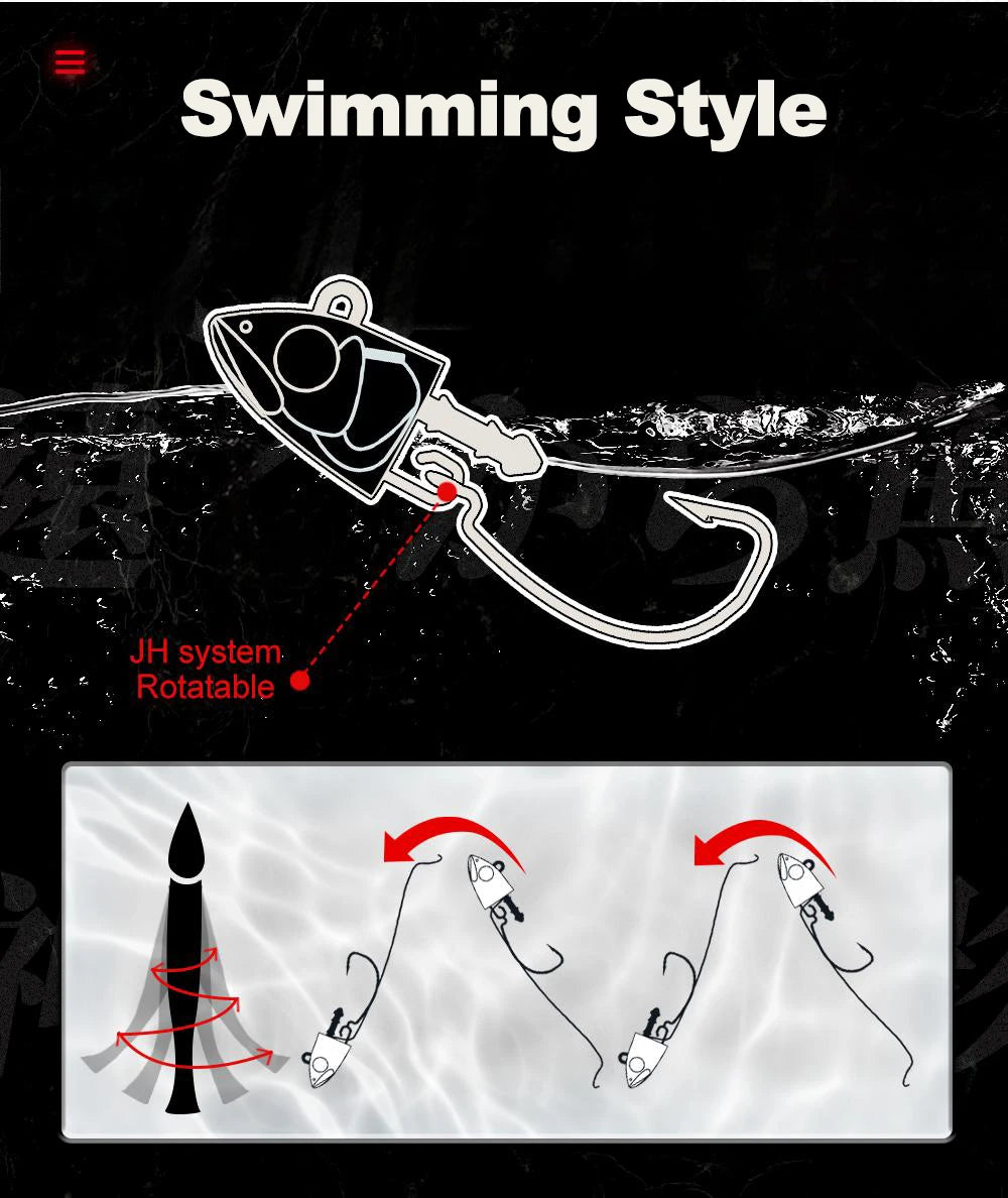 Señuelo de pesca de silicona suave Hunthouse Barre T. Minnow 70/85/100/110/125/135/155mm para lubina y lucio LW216
