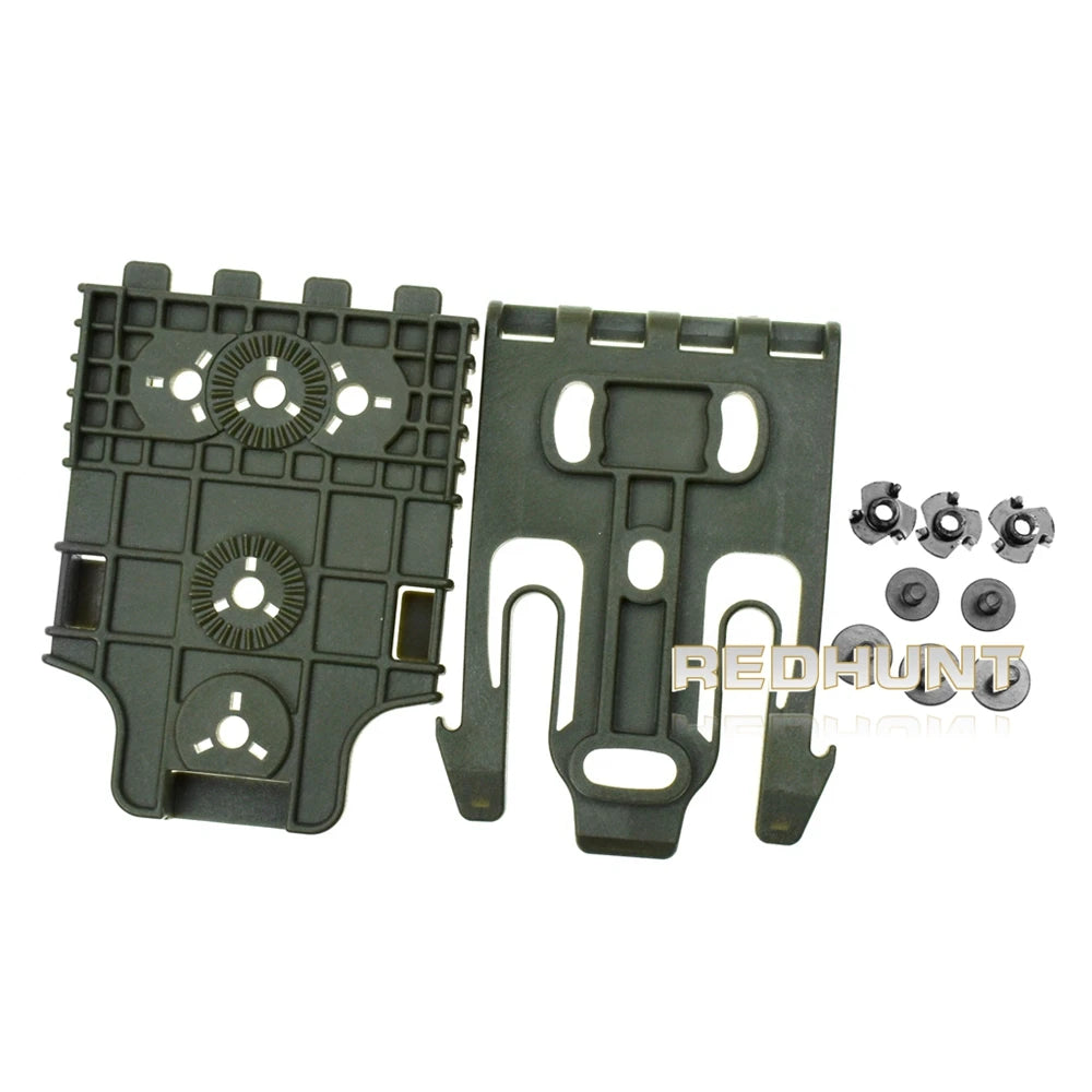 QLS Kit de accesorios para funda de pistola, adaptador de funda de pistola, Kit de sistema de bloqueo rápido con polímero QLS 19 y 22